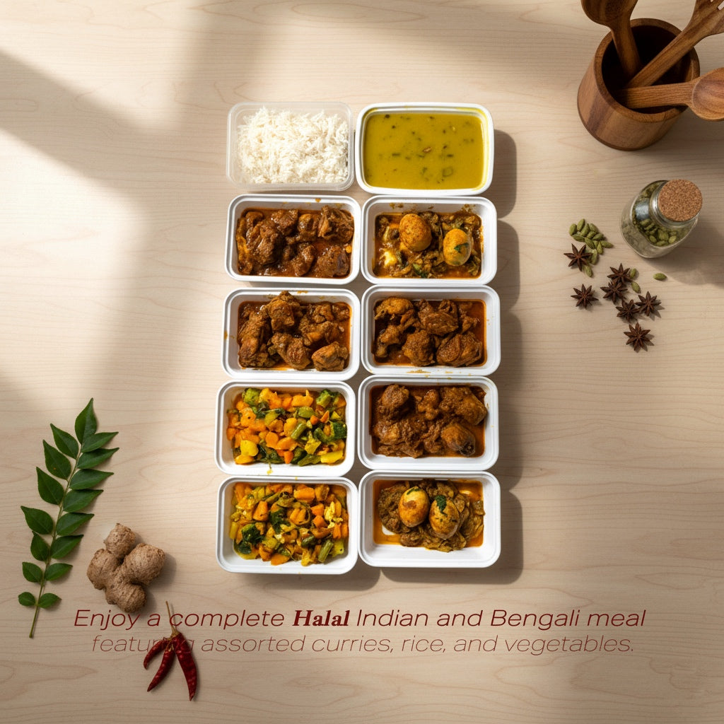 7-Meal Package — 7 Home-Cooked Halal Meals, Delivered Fresh